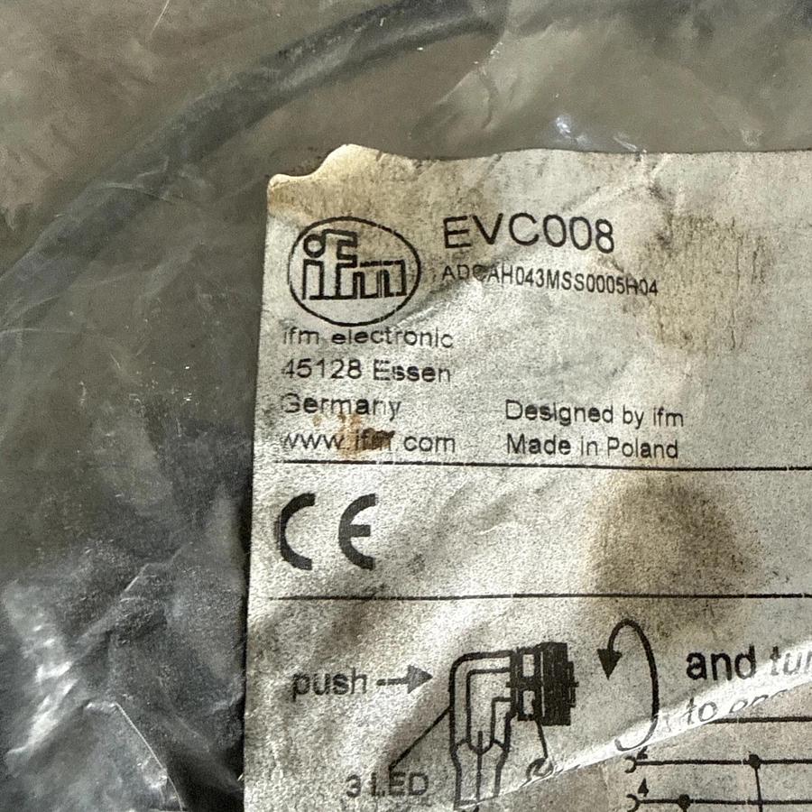 IFM EFECTOR EVC008 ADOAH043MSS0005H04 10-30VDC NSMP
