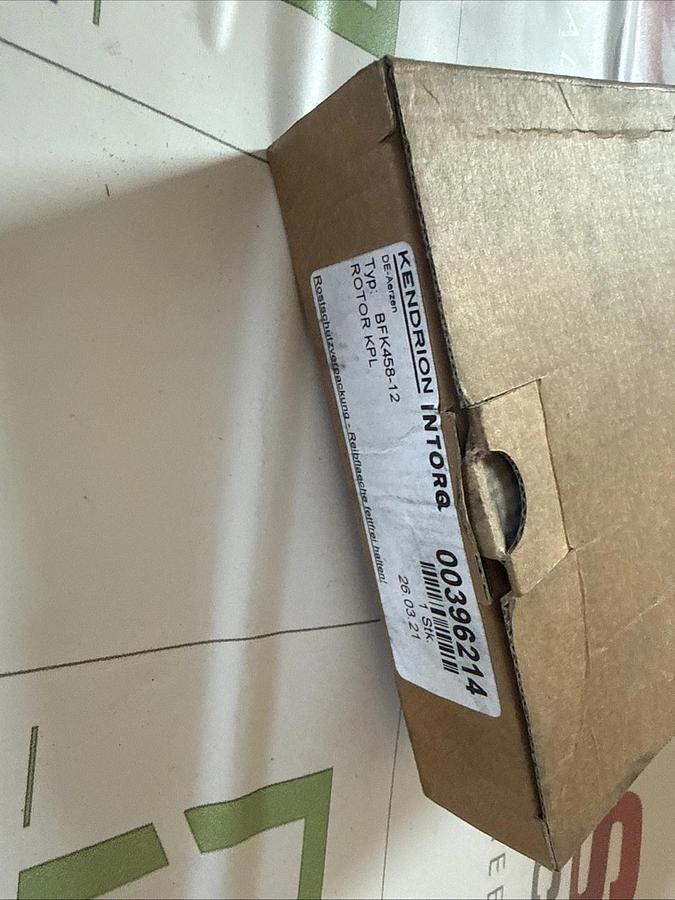 Intorq BFK458-12 00396214 NEW