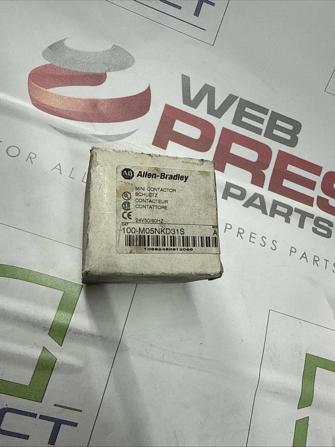 ALLEN BRADLEY 100-M05NKD31S MINI CONTACTOR NEW