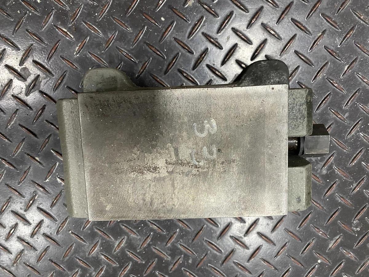 Used 4 Heavy Duty MACHINE WEDGE BASE LEVELING  BLOCKS. BASE 6 1/4” X  4 1/8”.