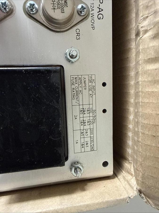 Power One HD5-12/OVP-AG Power Supply