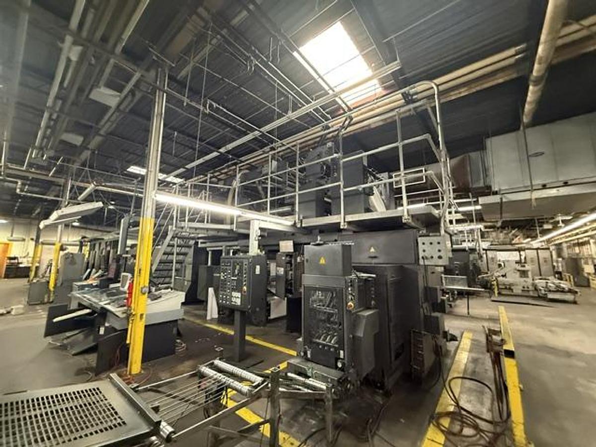 Used M130 web press 8 unit Tandem