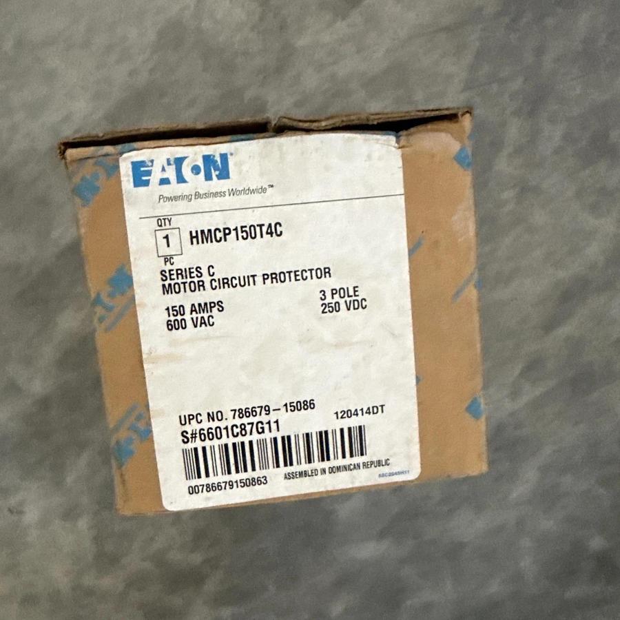 EATON CUTLER HAMMER HMCP150T4C 150 AMP Type HMCP Motor Circuit Protector