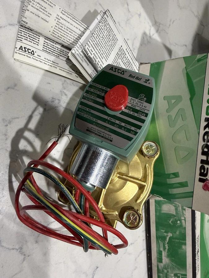 ASCO 8210G003E 120/60 110/50 3/4”(NEW)