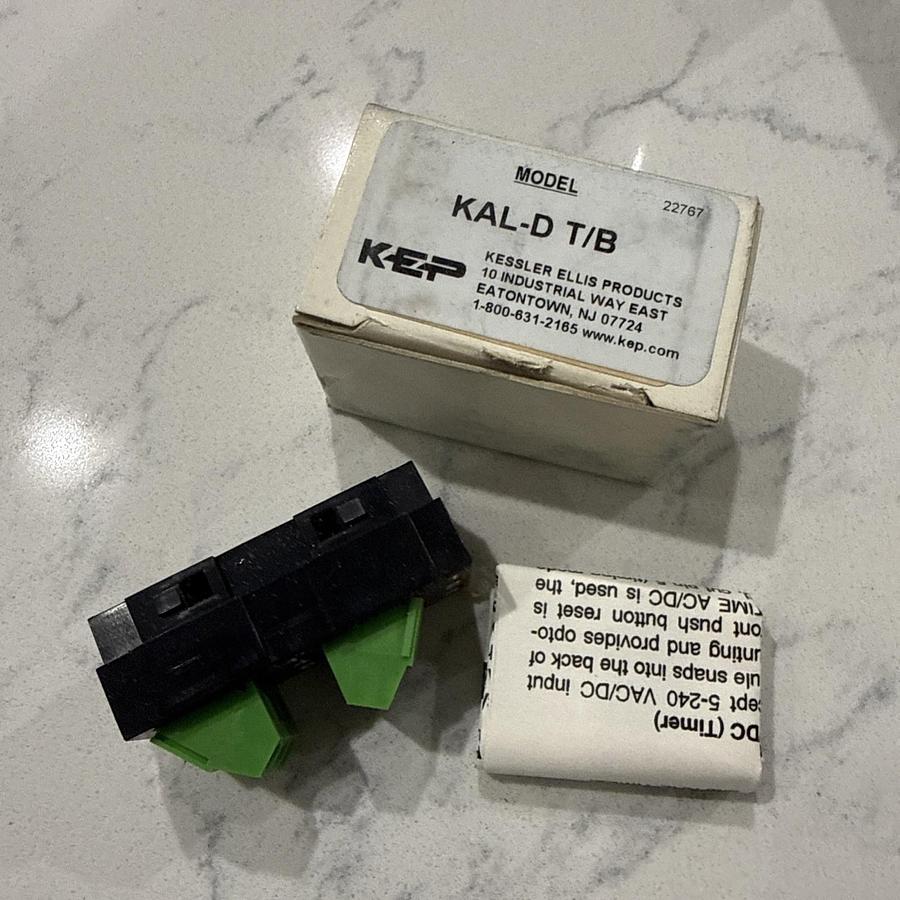 KEP KAL-D T/B 8 Digit Battery Powered Time Indicator Counter Back NEW
