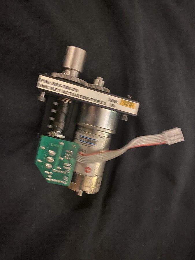 Refurbished WPC WEB PRINTING CONTROLS 805-780-20 INK FOUNTAIN KEY ACTUATOR SERVO