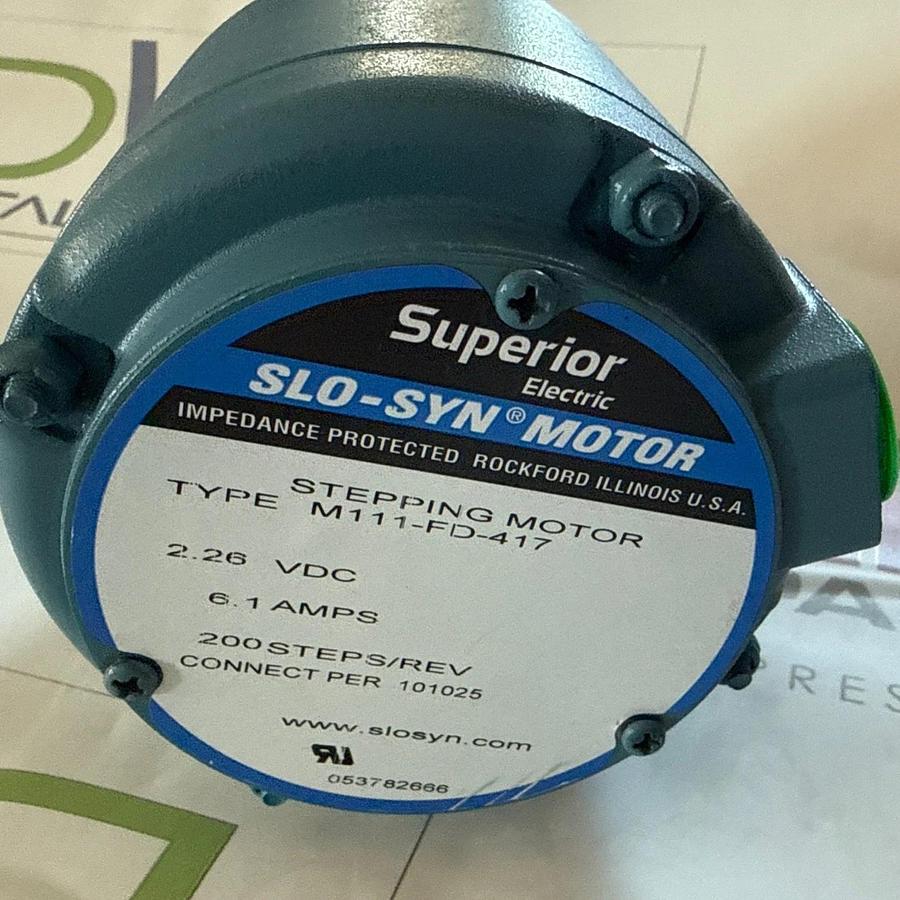 Superior Electric M111-FD-417 Slo-Syn DC Stepping Motor NEW