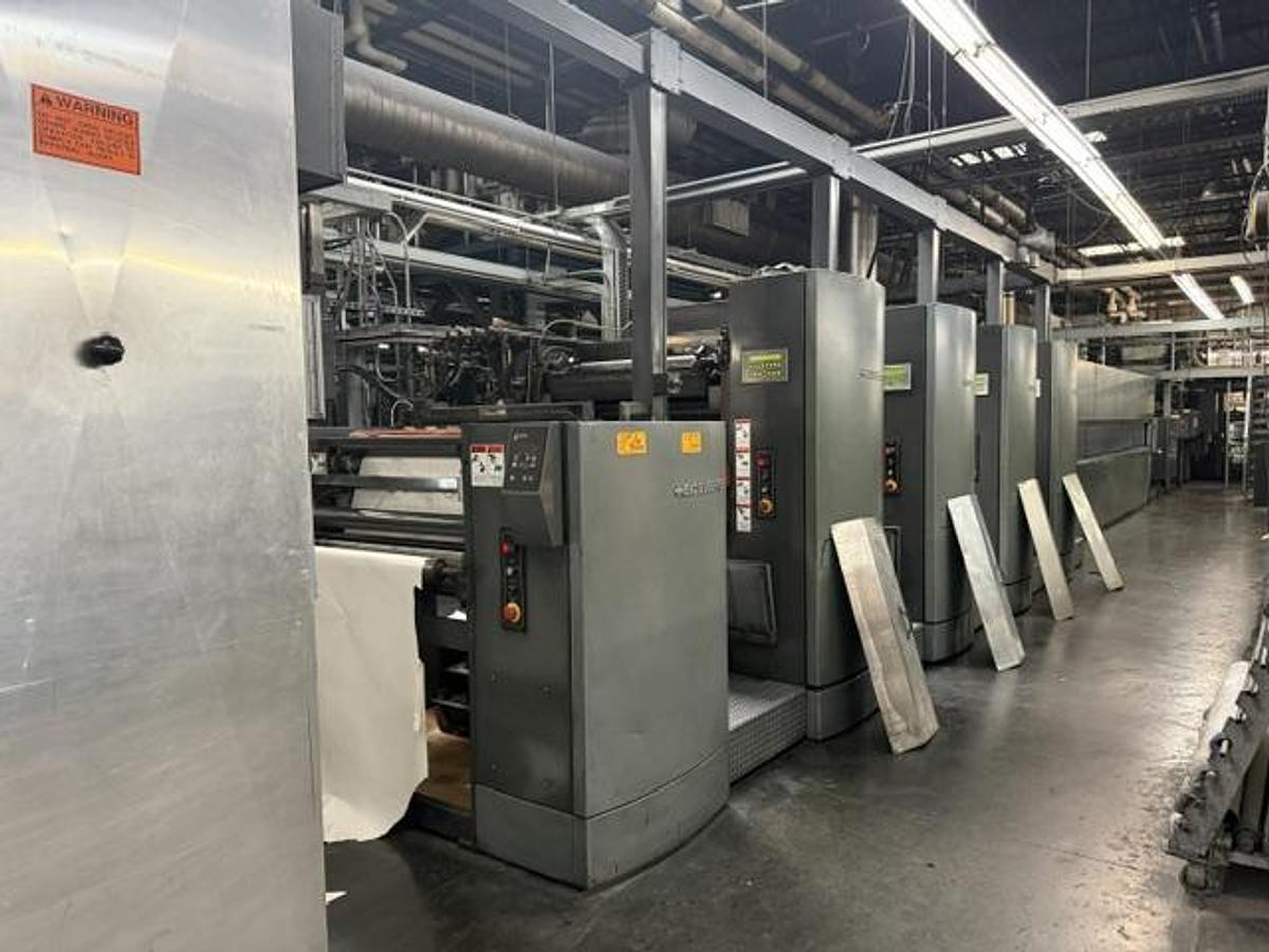 Used M130 web press 8 unit Tandem