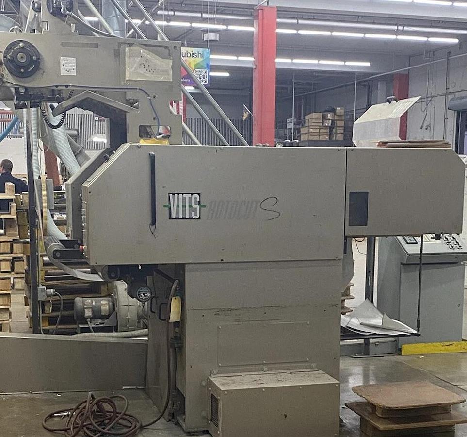Used VITS Rotocut Sheeter from a Mitsubishi Diamond 8 23" cutoff web press