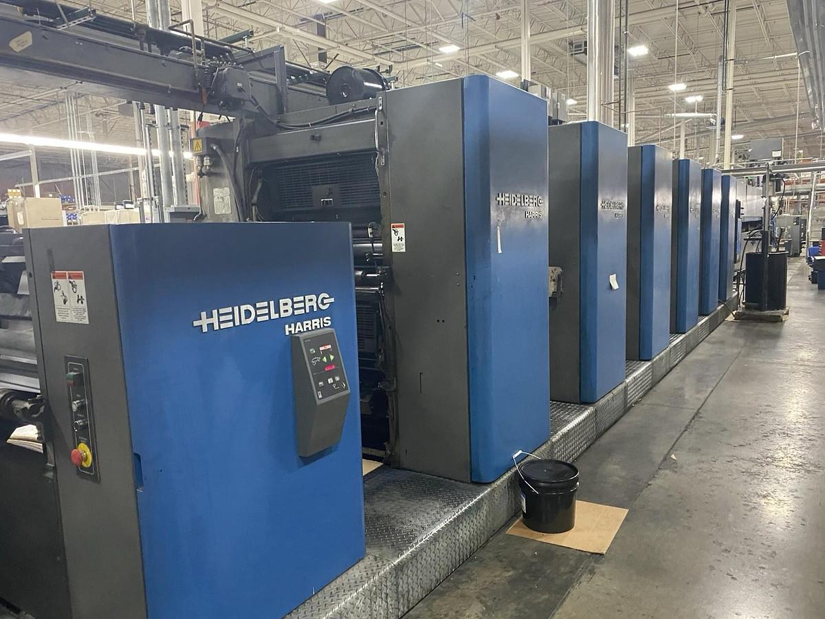 Used Heidelberg Harris M110C Scheffer Vits WPC