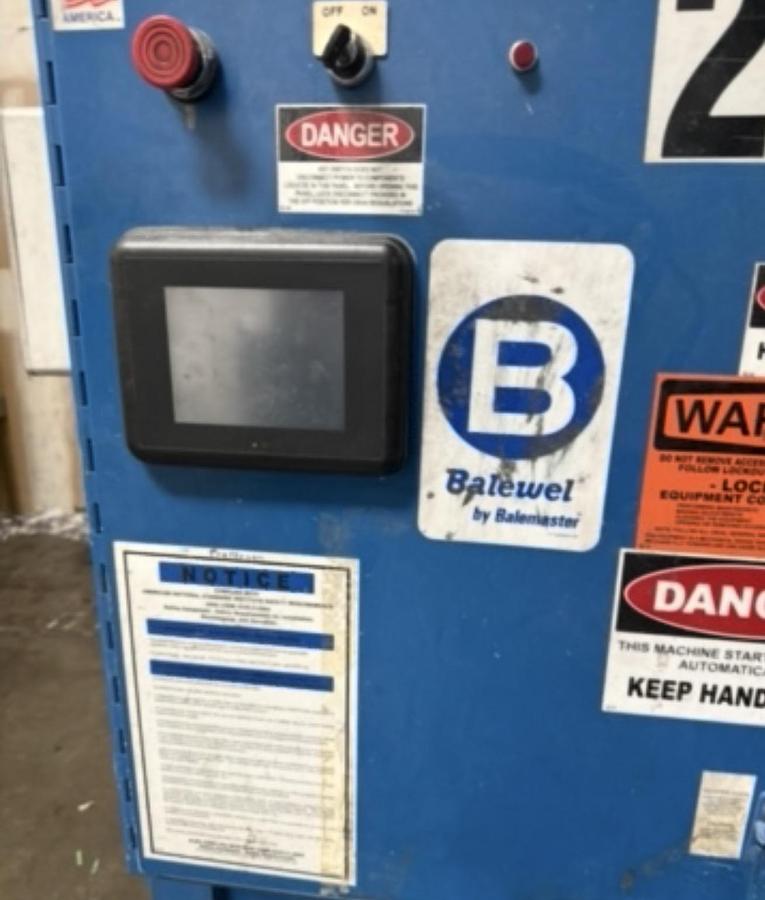 Used Balemaster auto tie balers