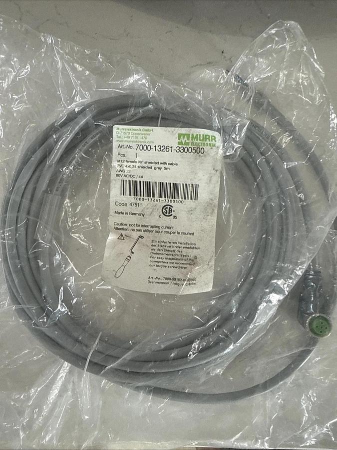 MURR ELEKTRONIK 7000-13261-3300500 / 7000132613300500 NEW
