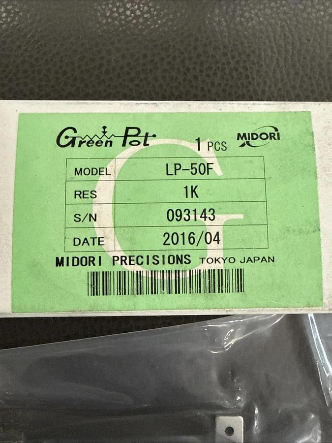 Midori Green Pot LP-50F Linear Potentiometer 1k Ω