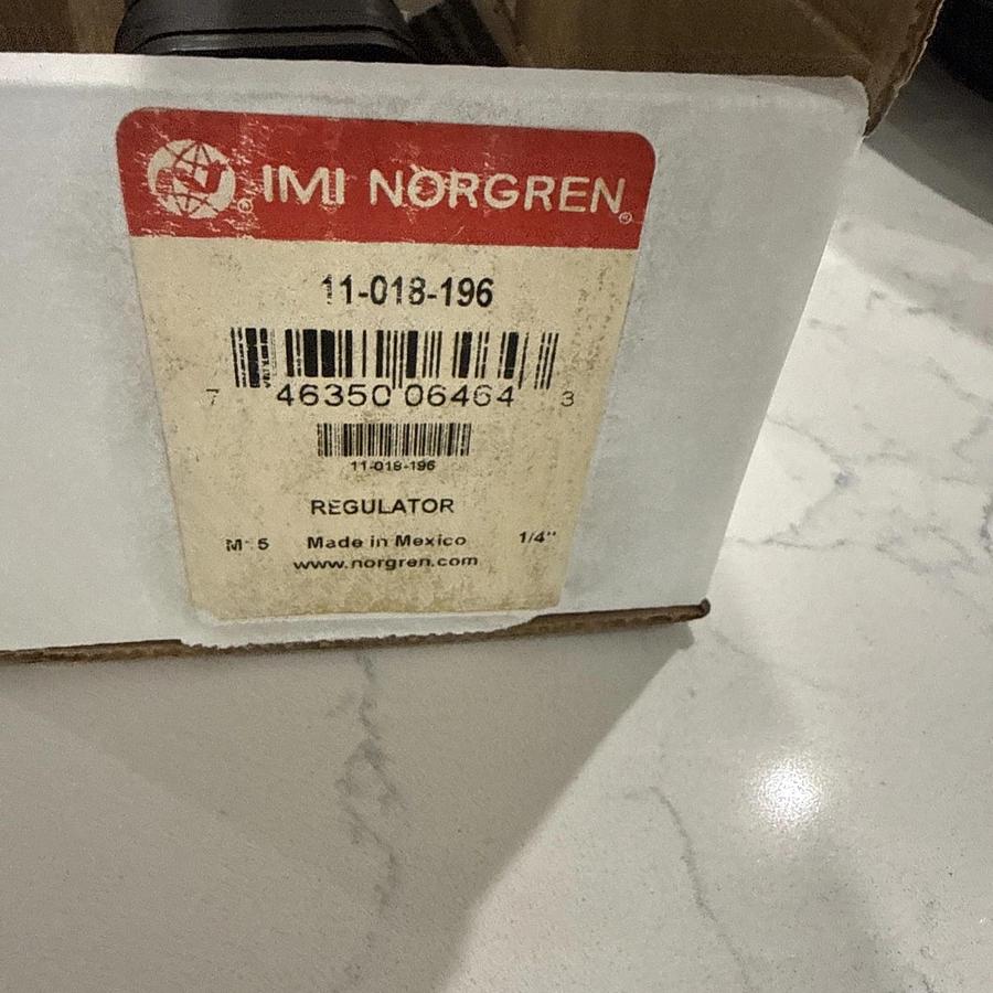 IMI-NORGREN REGULATOR 11-018-196 NEW