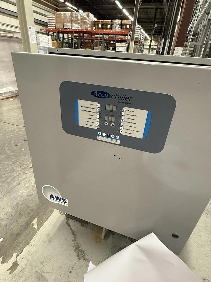 Used AWS Chiller Thermal Care LQ2R1004 Remote Air Cooled Condensor Chiller 460/3/60