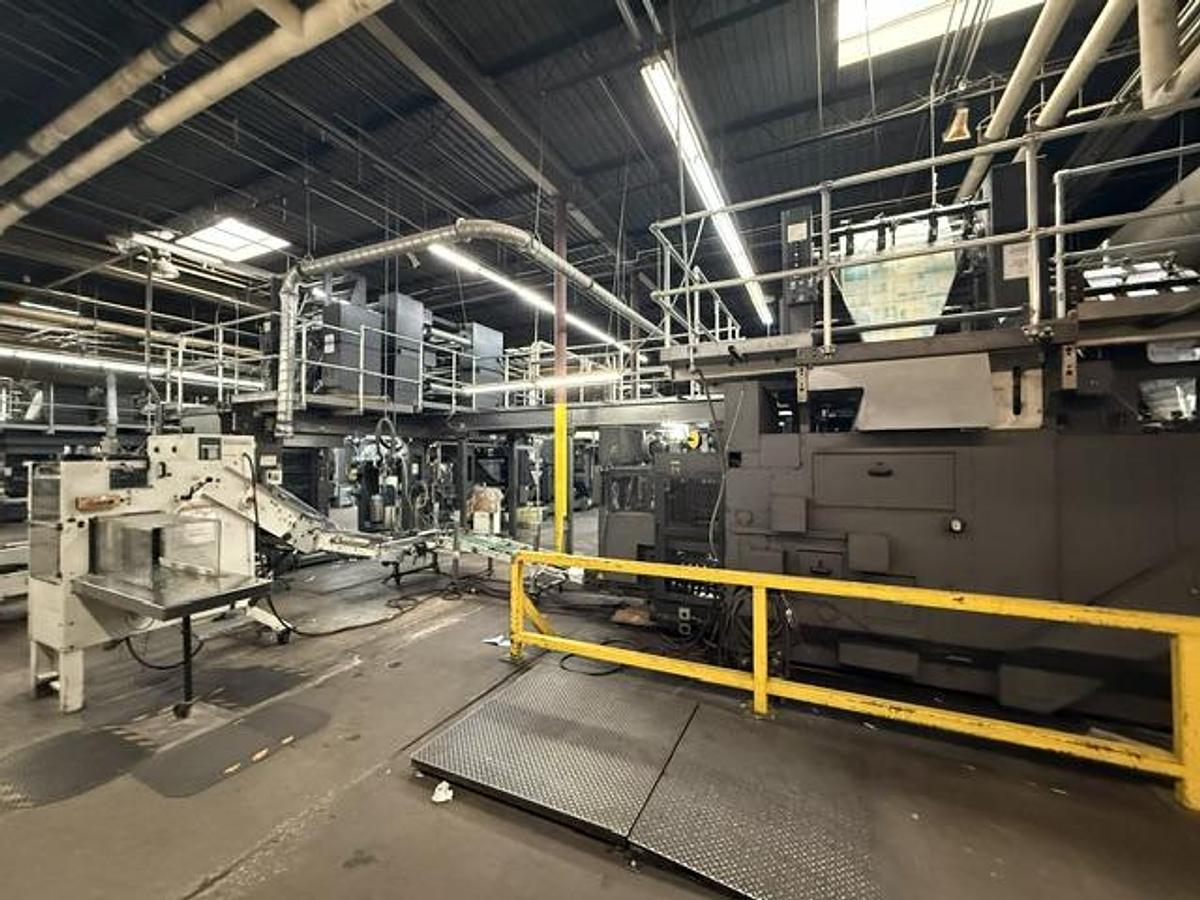 Used M130 web press 8 unit Tandem