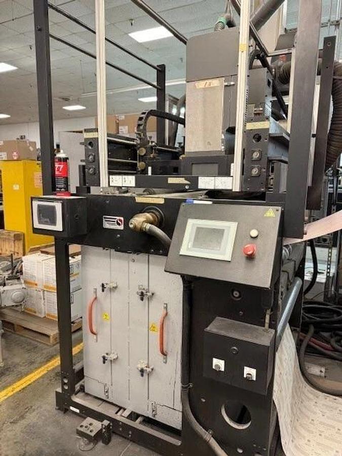 Used Kodak Prosper S10 inkjet system 6 heads, dual fluid stations, Windows 10