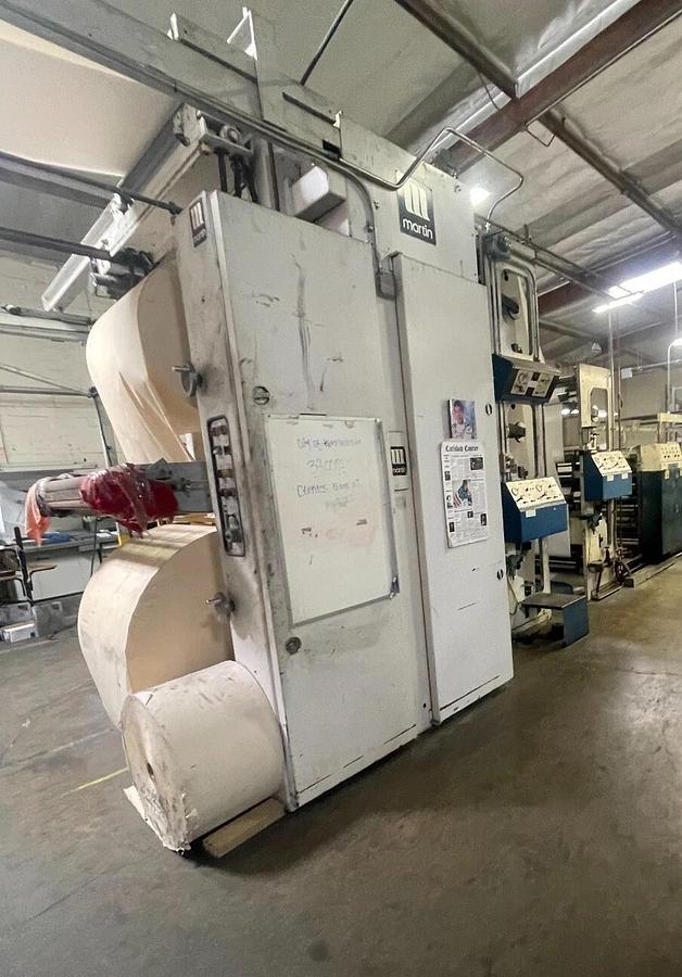 Used Martin Double Web 45” Diameter Splicers