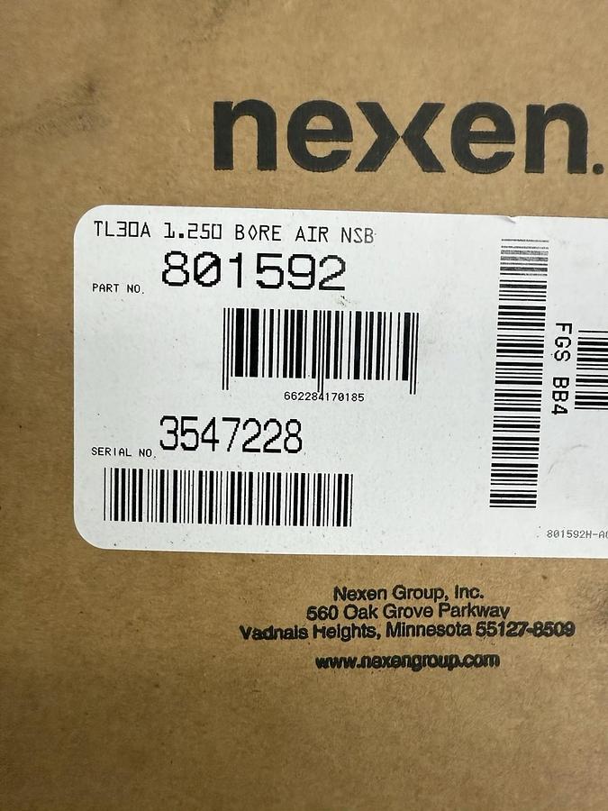 NEXEN 801592 PNEUMATIC AIR CLUTCH