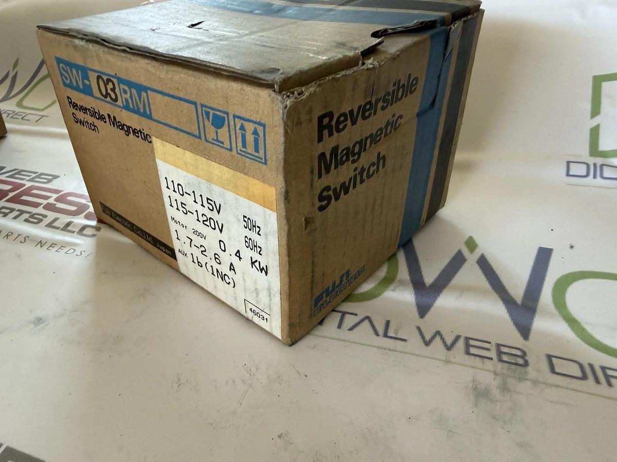 Fuji Electric Reversible Magnetic Switch SW-03RM NEW