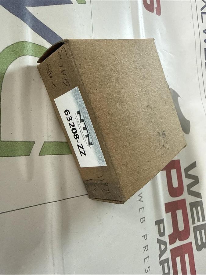 NTN Double Shielded Single Row Ball Bearing 63208ZZ