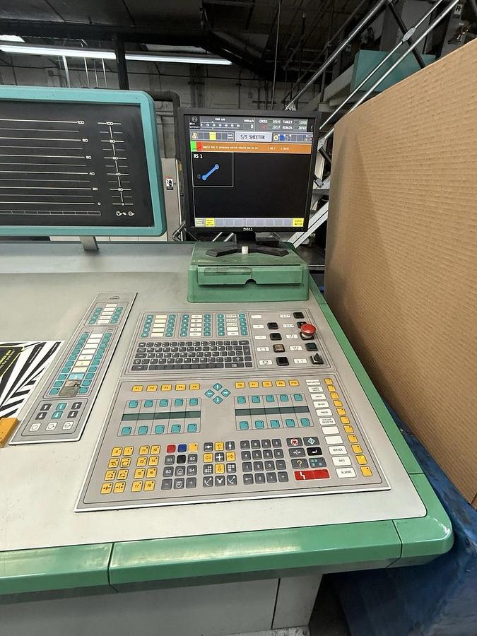 Used Man Roland Rotoman Web Press 6 Unit 22.750 578mm Vits Sheeter