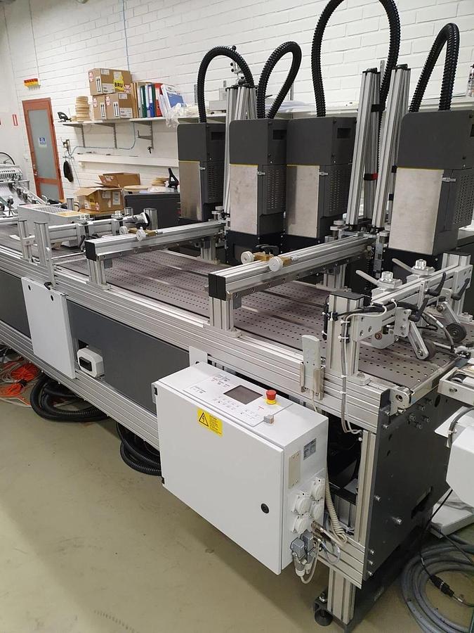 Used Kodak Prosper S10 inkjet system 6 heads, dual fluid stations, Windows 10