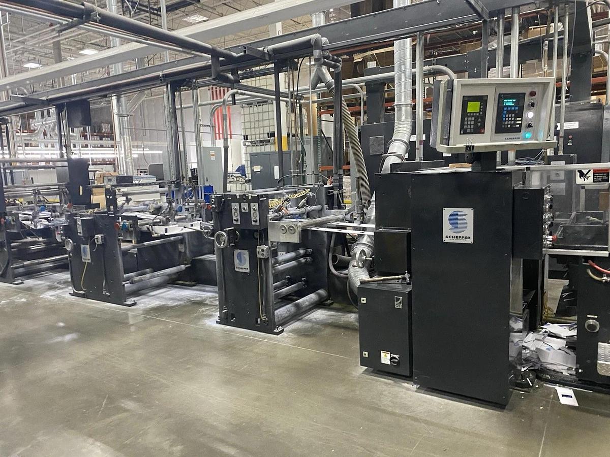 Used Heidelberg Harris M110C Scheffer Vits WPC
