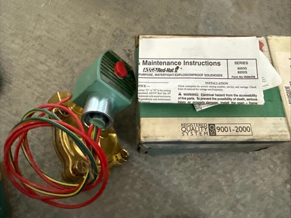 ASCO Red Hat 8210G003E 8210G003E NEW)