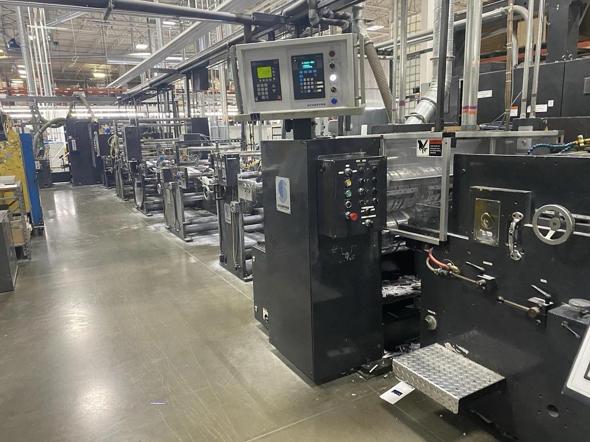 Used Heidelberg Harris M110C Scheffer Vits WPC