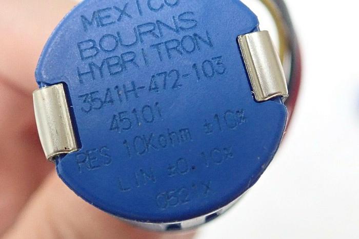 Used Lot of 2 Bourns 3541H-472-103 Caliper Life Sciences 44895/4 Potentiometers
