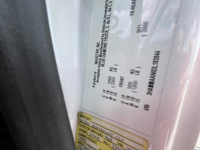 Used PM 12023 11,905 lbs Knuckle Boom on 2013 International 4300 Reg Cab Flatbed Truck - C83944