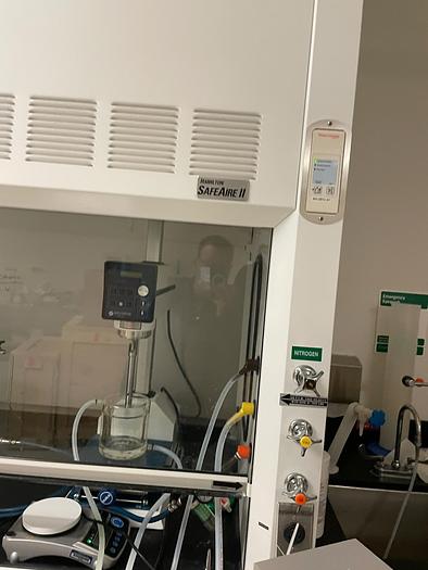 Used 8' Thermo Scientific Hamilton SafeAire II Fume Hood