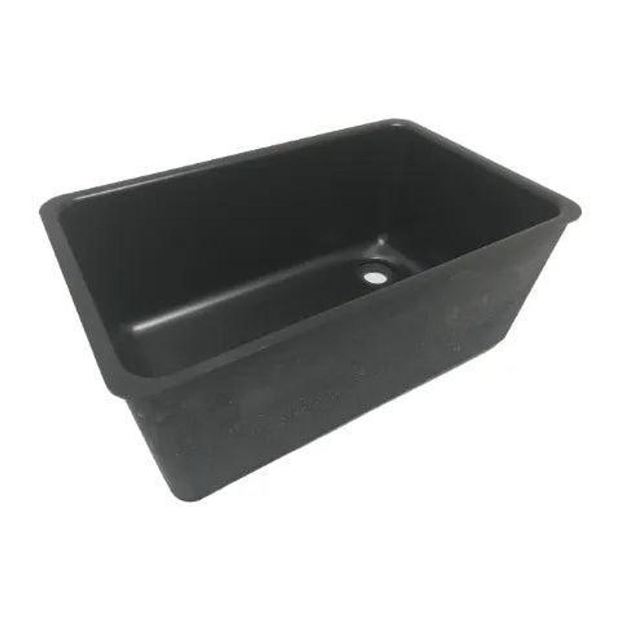 Durcon D55 Sink, Black Onyx — 25″ x 15″ x 10″ Drop-In