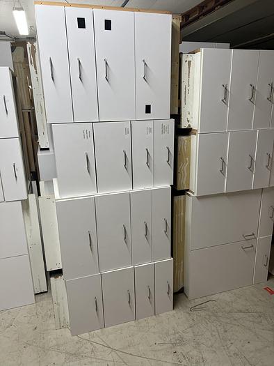 Used Institutional Grade Plastic Laminate Cabinets, Black