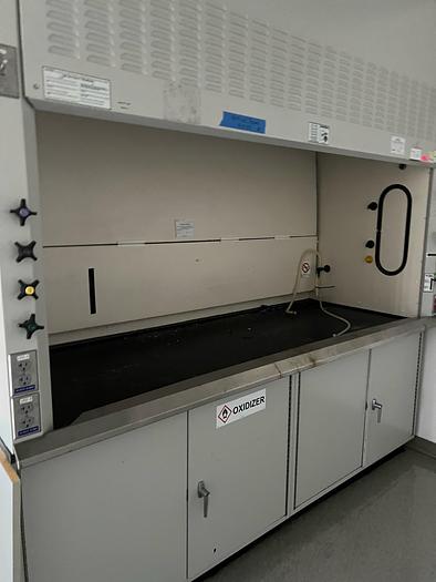 Used Ly-Line 8' Highline Fume Hood , Combo Sash