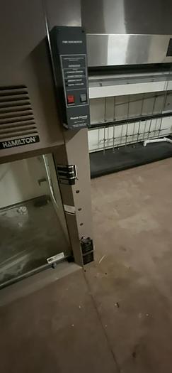 Used HAMILTON SAFEAIRE 6' Brown Fume Hood, Vertical Sash