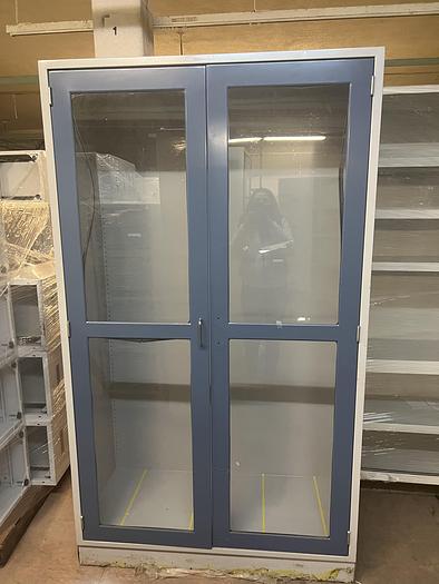 Used Kewaunee Evolution Metal Glass Floor Case