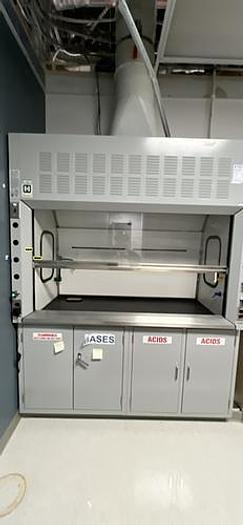 Used Hanson 6' Fume Hood, Model 5SA70