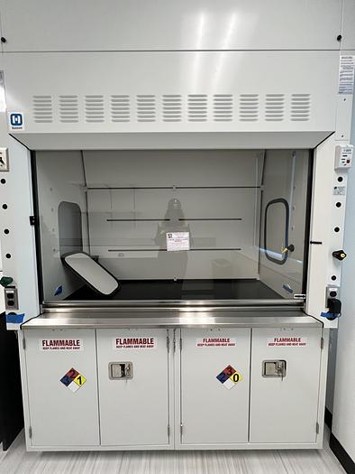 Used Hanson 6' Fume Hood, Model 5SA70A
