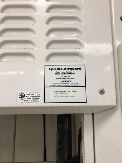 Used Ly-Line 6' Fume Hood
