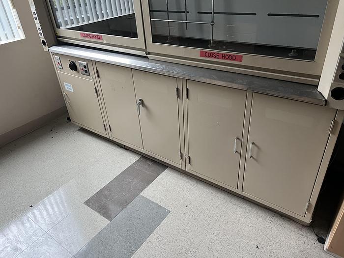 Used Hanson 8' Fume Hood, 5SA94A