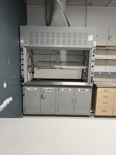 Used Hanson 6' Fume Hood, Model 5SA70