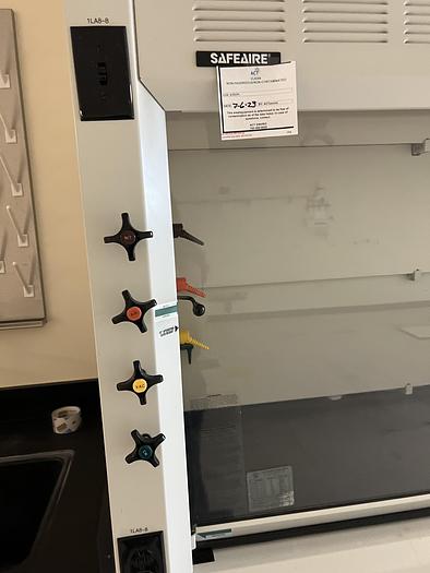 Used FISHER HAMILTON 6' SafeAire Fume Hood