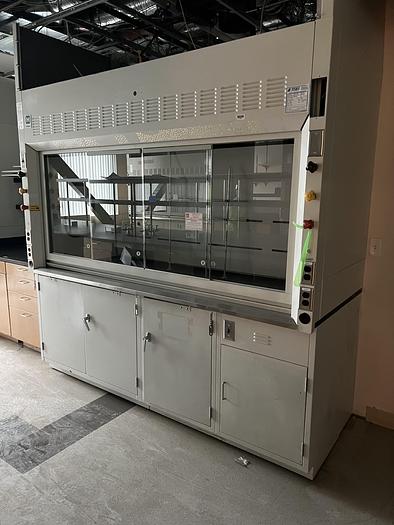 Used Hanson 8' Fume Hood, 5SA94B