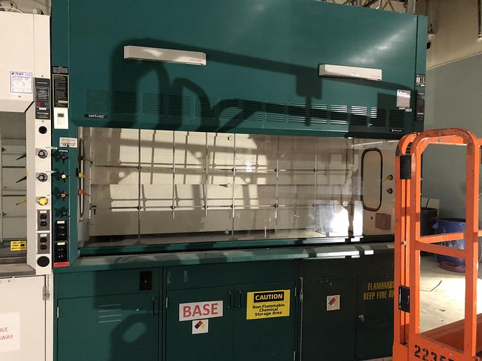 Used FISHER HAMILTON 8' Fume Hood