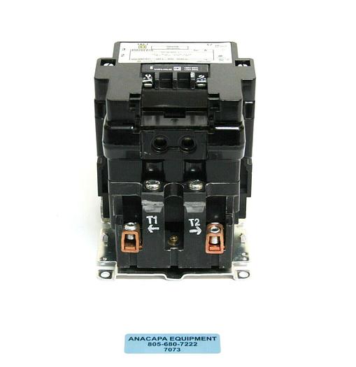 Used Square D 8502 SEO1 S Full Voltage AC Magnetic Contactor Type S + Auxiliary (7073