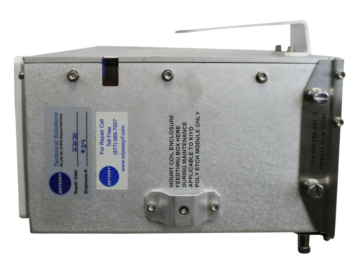 Used Lam Research RF MATCH NETWORK POLY ETCH 832-038915-101 REV C