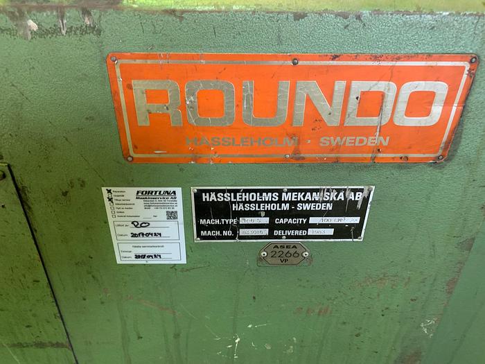 Used BRUGT PROFILVALSE FABRIKAT ROUNDO, MODEL R6S