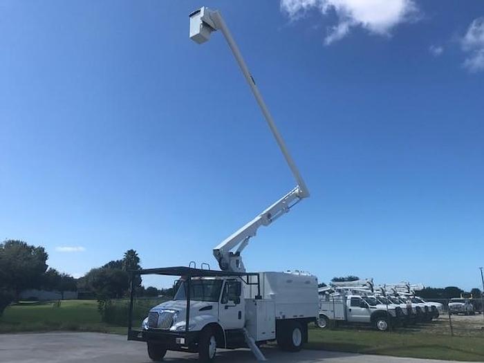 Used 2009 International 4300 Altec LRV-56 61ft Forestry Bucket Truck - C05185